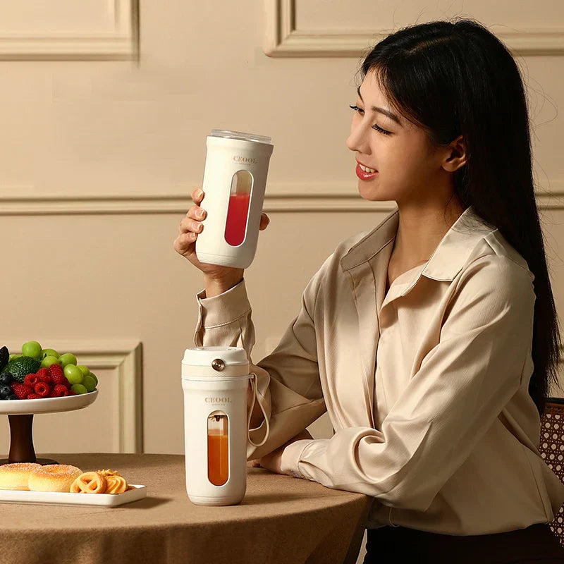 10-Blade Portable Electric USB Blender